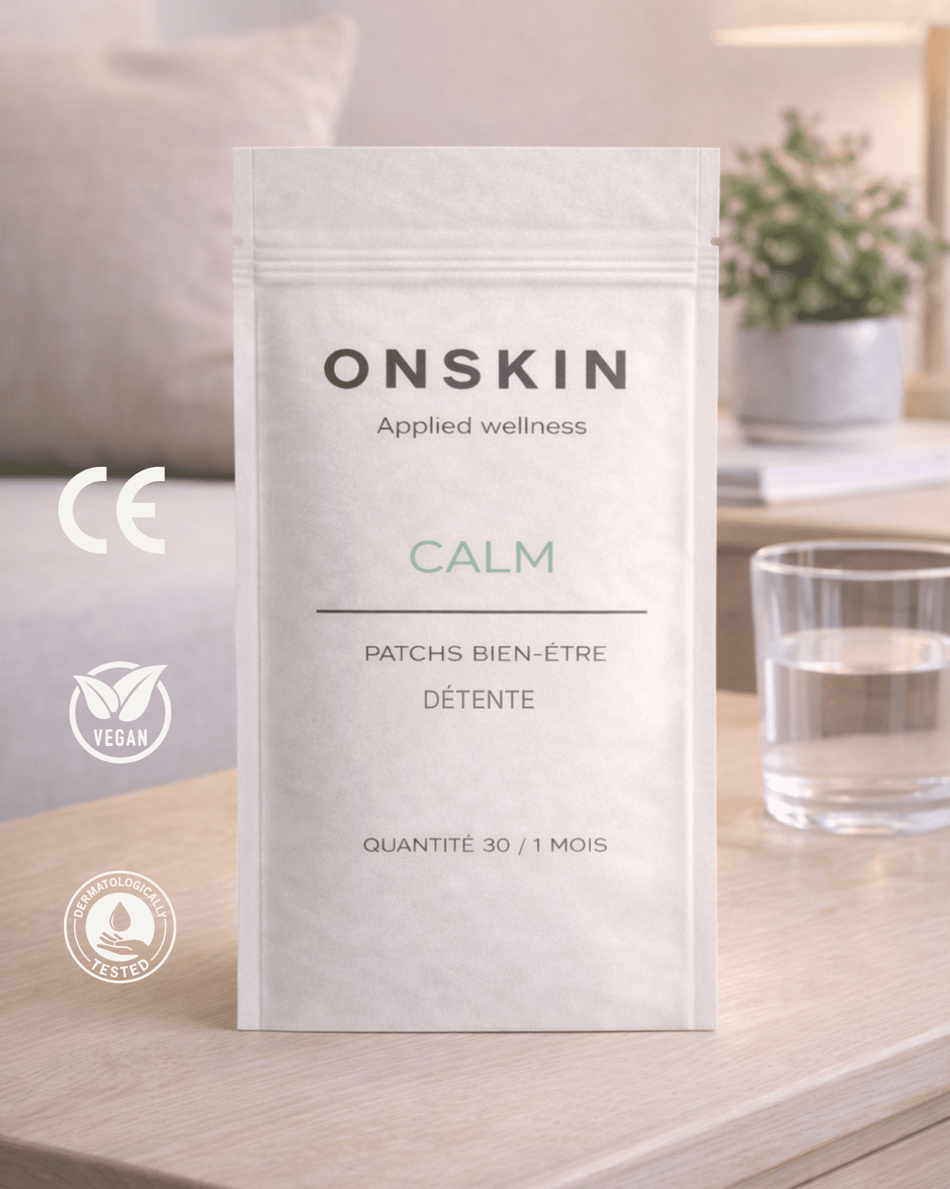 Patch bien - être anti - stress ONSKIN CALM - ONSKIN