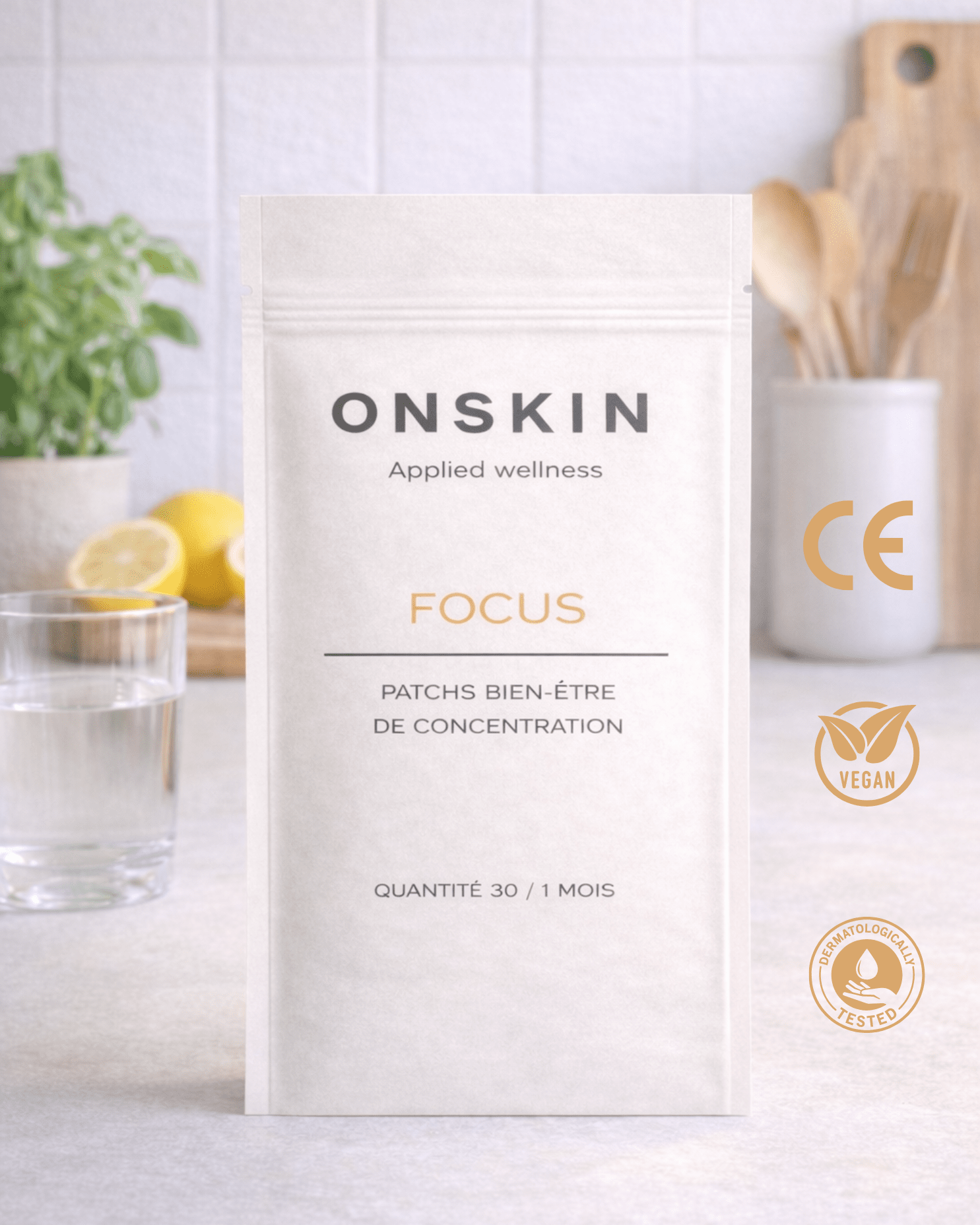 Patch bien - être concentration ONSKIN FOCUS - ONSKIN